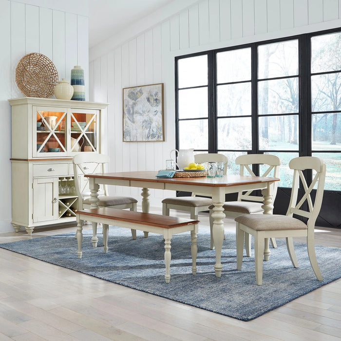 Ocean Isle Opt 6 Piece Rectangular Table Set image