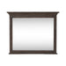 Paradise Valley Landscape Mirror in Saddle Brown image