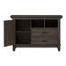Double Bridge Sideboard in Dark Chestnut image