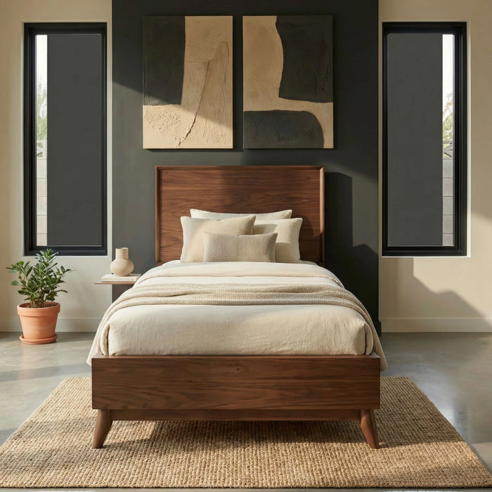Century Modern Full Platform Bed image