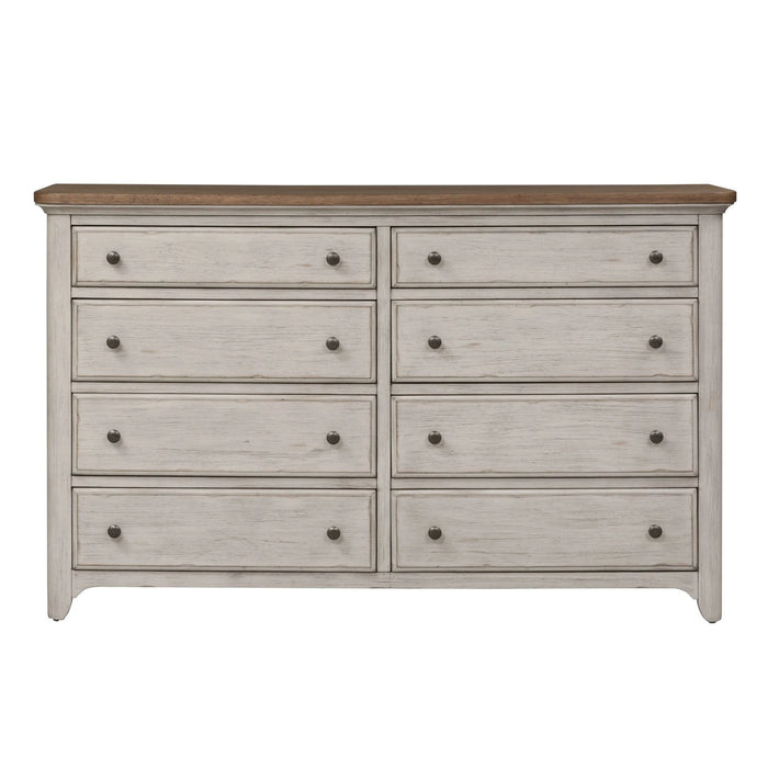 Farmhouse Reimagined Drawer Dresser in Antique White image