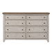 Farmhouse Reimagined Drawer Dresser in Antique White image