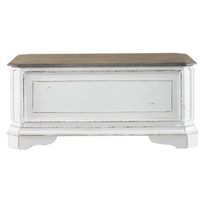 Magnolia Manor Storage Trunk in Antique White image