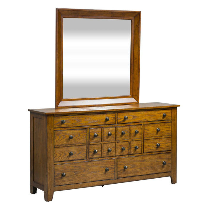 Grandpas Cabin Dresser & Mirror image