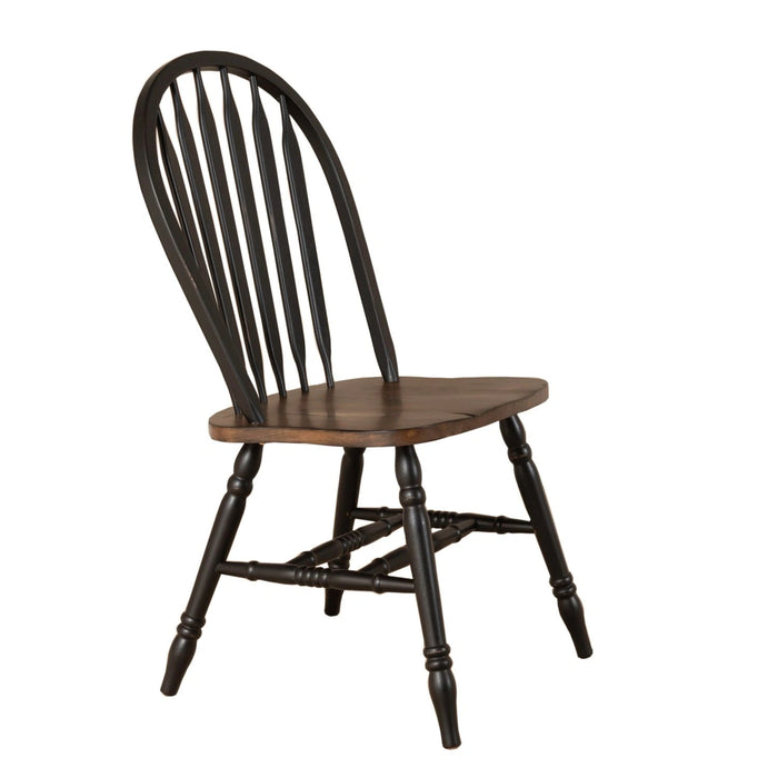 Carolina Crossing Windsor Side Chair- Black image