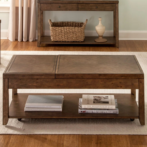 Mitchell Cocktail Table in Brown image
