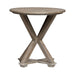 Parkland Falls End Table in Weathered Taupe image