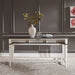 Allyson Park Console Bar Table in Wirebrushed White image