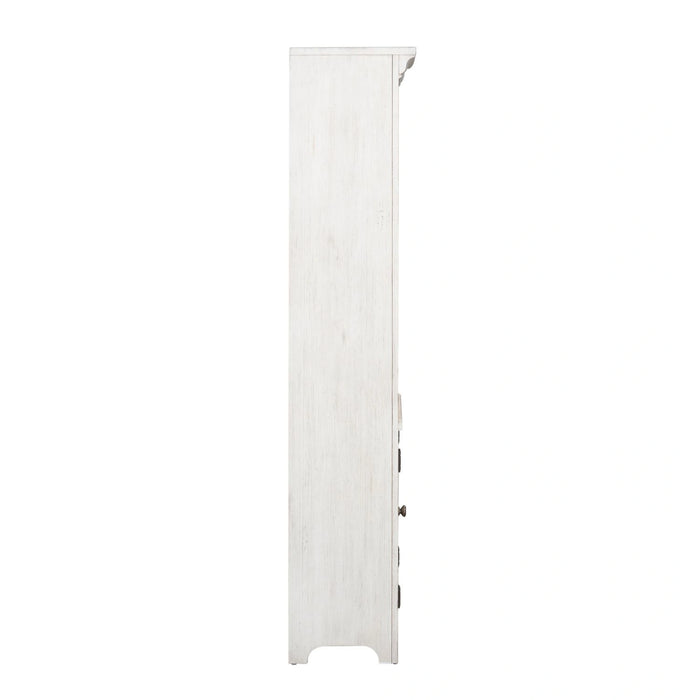 Farmhouse Reimagined Bookcase in Antique White image