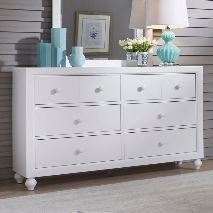 Cottage View 6 Drawer Dresser image