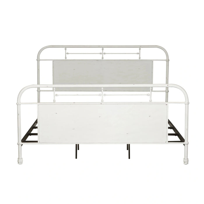 Vintage Series Metal Bed in Antique White image