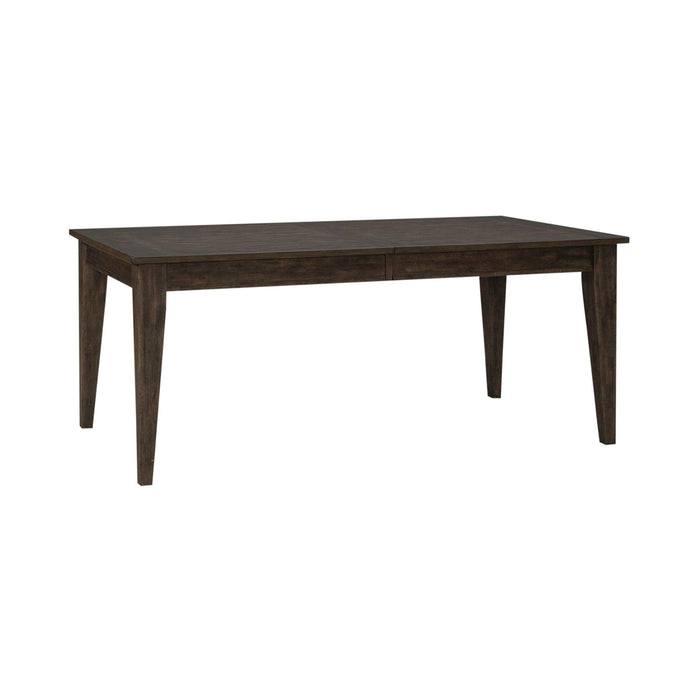 Midland Falls Rectangular Leg Table in ustic Brown image