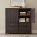 Modern Edge Dressing Chest in Caffe image