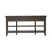Paradise Valley Hall Console Table in Saddle Brown EST SHIP TIME APPX 4 WEEKS image