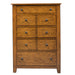 Grandpas Cabin King California Sleigh Bed, Dresser & Mirror, Chest image