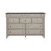 Ivy Hollow 9 Drawer Dresser in Weathered Linen image