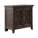 Paradise Valley 2 Door Bedside Chest with Charging Station in Saddle Brown image