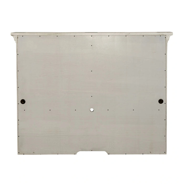 Farmhouse Reimagined Credenza Hutch in Antique White image
