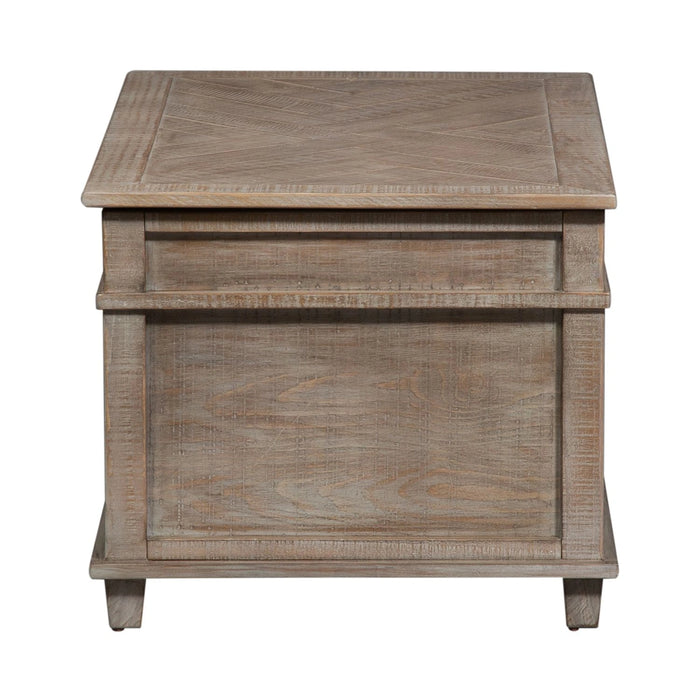 Parkland Falls Storage Trunk in Weathered Taupe image