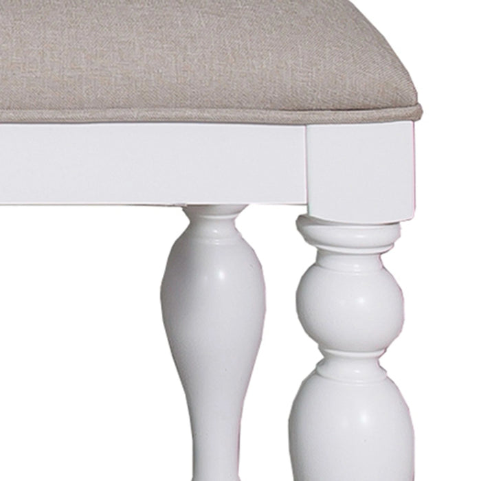 Summer House Bench in Oyster White image
