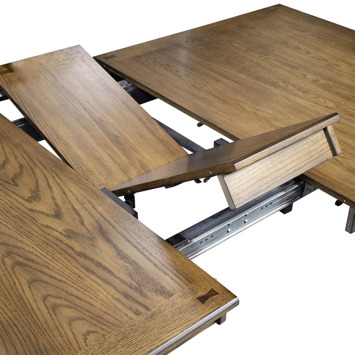 Santa Rosa II Rectangular Leg Table in Antique Honey image