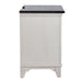 Allyson Park 2 Drawer Nightstand with Charging Station in White image