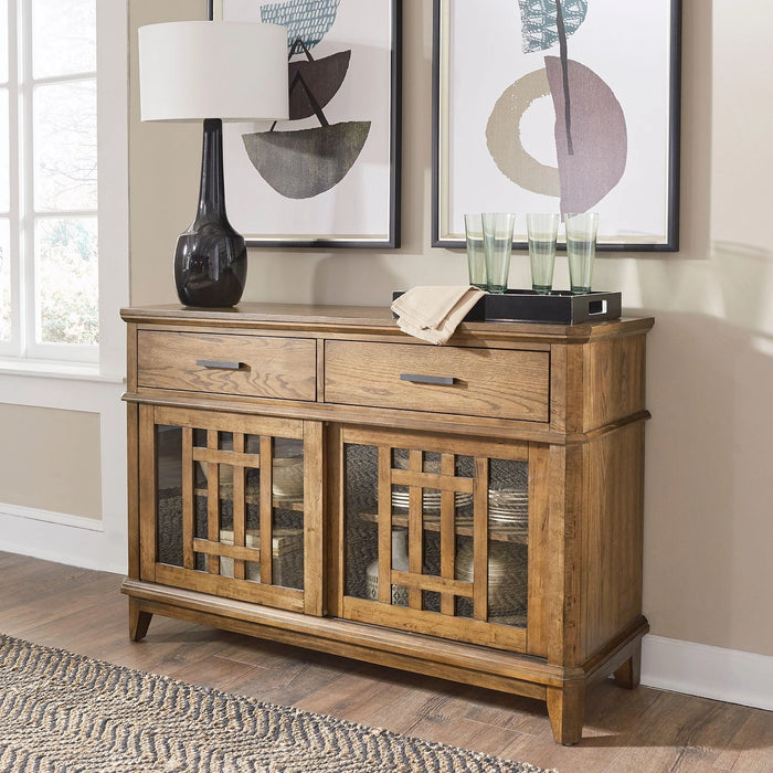 Santa Rosa II Server in Antique Honey image