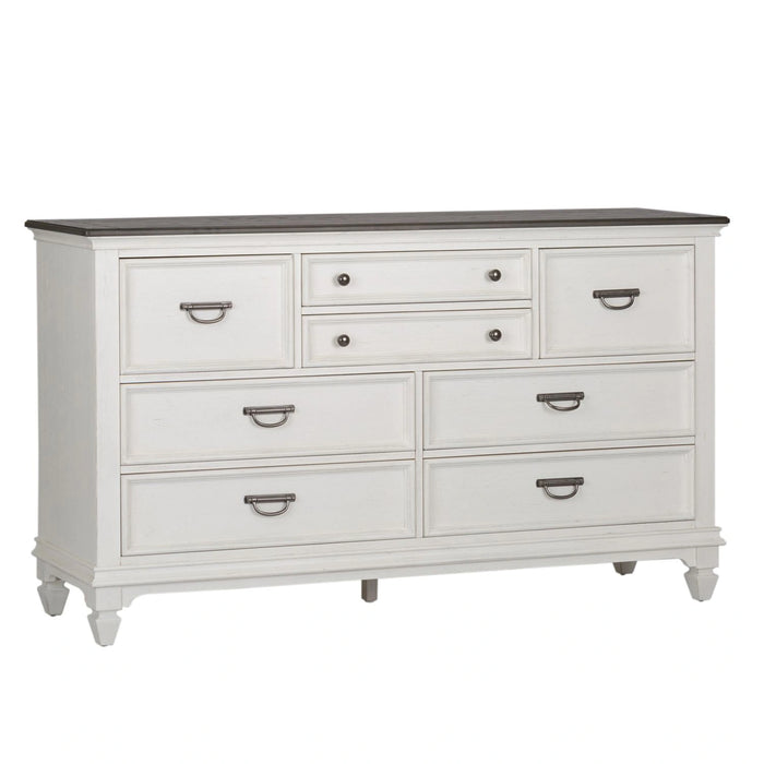 Allyson Park Drawer Dresser in Wirebrushed White image