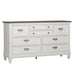 Allyson Park Drawer Dresser in Wirebrushed White image