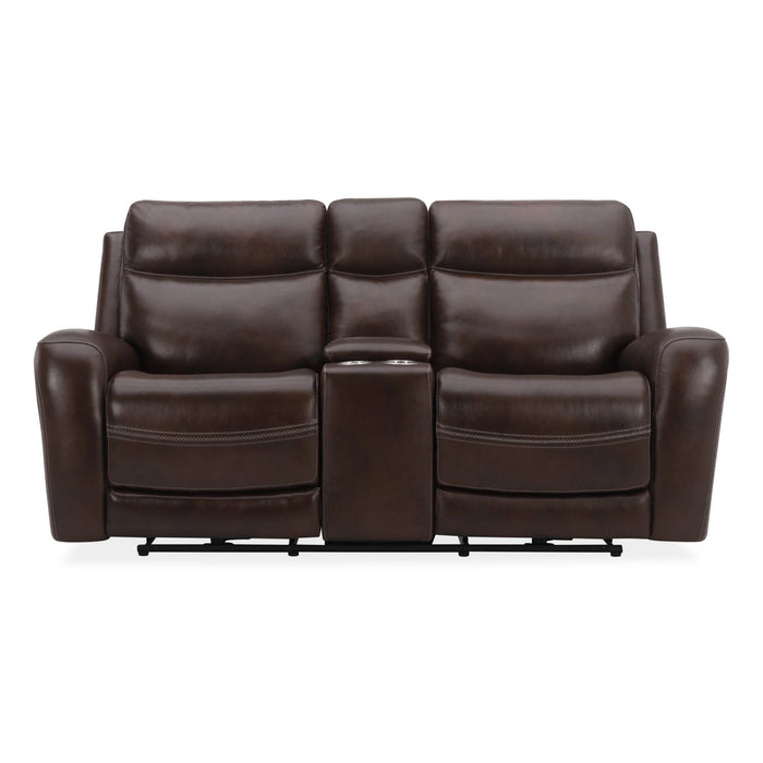 Blair Loveseat w/Console P2 & ZG in Cognac image