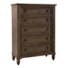 Americana Farmhouse Sleigh Bed, Dresser & Mirror, Chest, N/S image