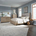 Brentwood King California Uph Bed, Dresser & Mirror, Chest image