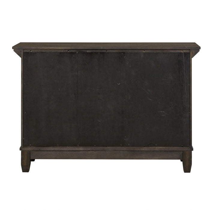 Double Bridge Sideboard in Dark Chestnut image