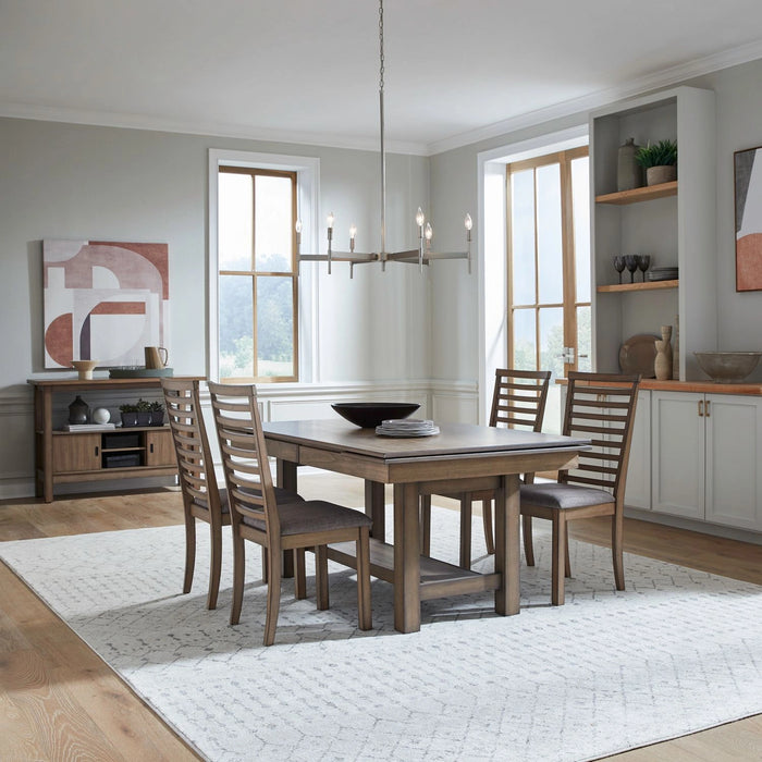 Brook Bay 5 Piece Trestle Table Set image
