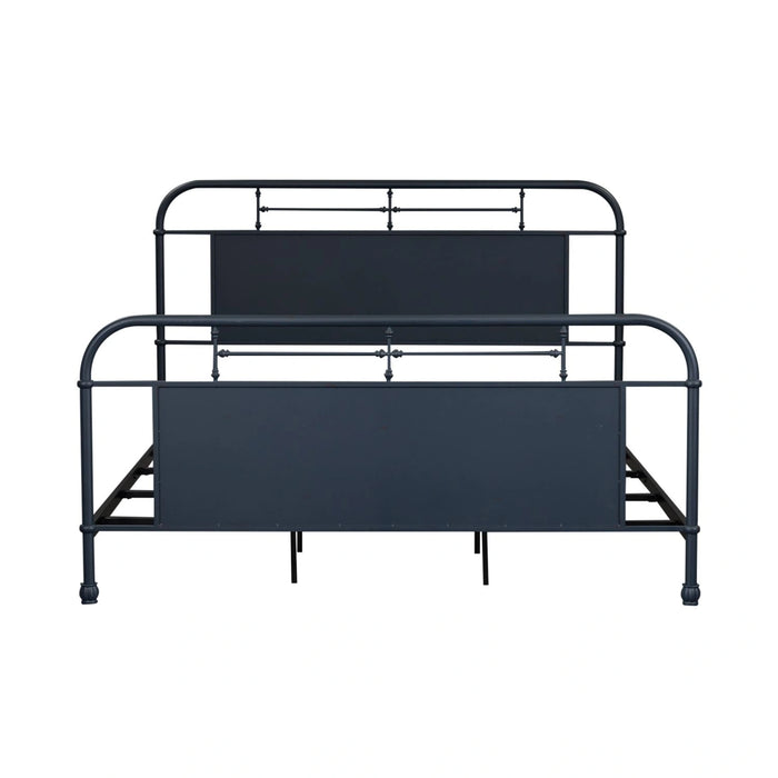 Vintage Series Metal Bed in Navy image