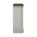 Magnolia Manor Accent Cabinet in Antique White & Weathered Bark EST SHIP TIME APPX 4 WEEKS image
