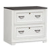 Allyson Park Bunching Lateral File Cabinet in Wirebrushed White image