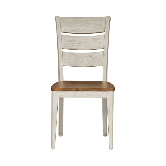 Farmhouse Reimagined Ladder Back Side Chair (RTA) image