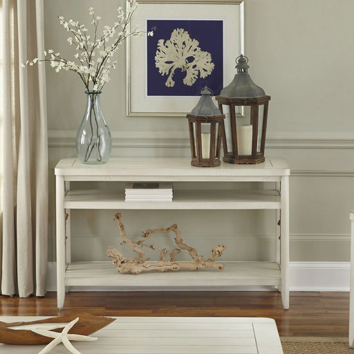 Dockside II Sofa Table in White image