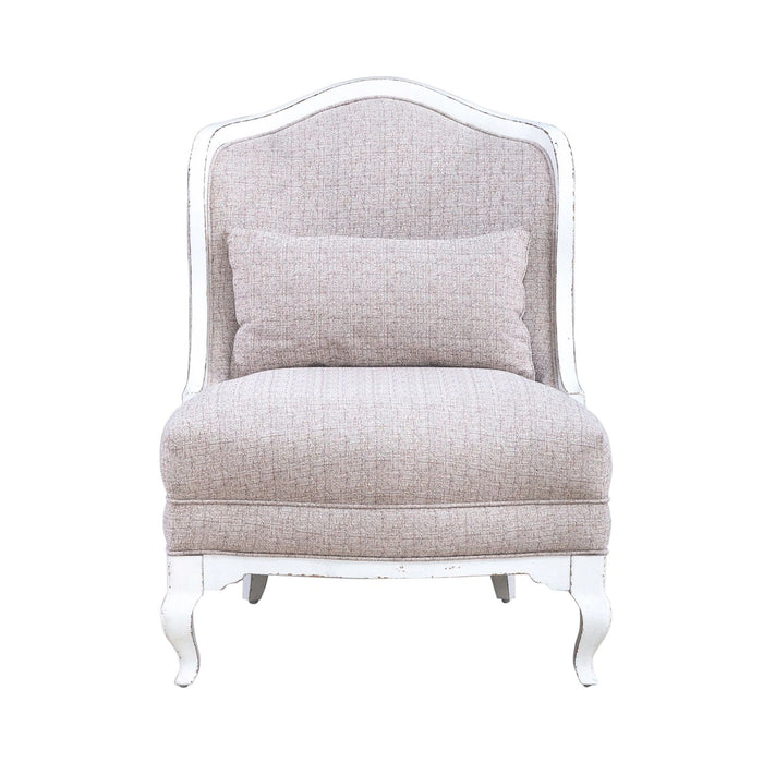 Magnolia Manor Upholstered Accent Chair in Antique White image