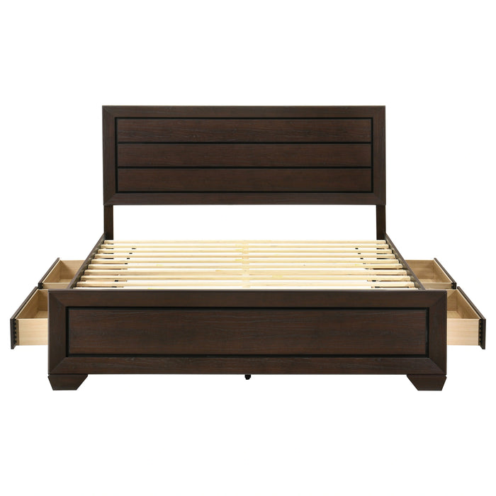 Kauffman Panel Platform Storage Bed