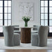 Accent Dining Accent Dining Chair w/ Casters - Sapphire image