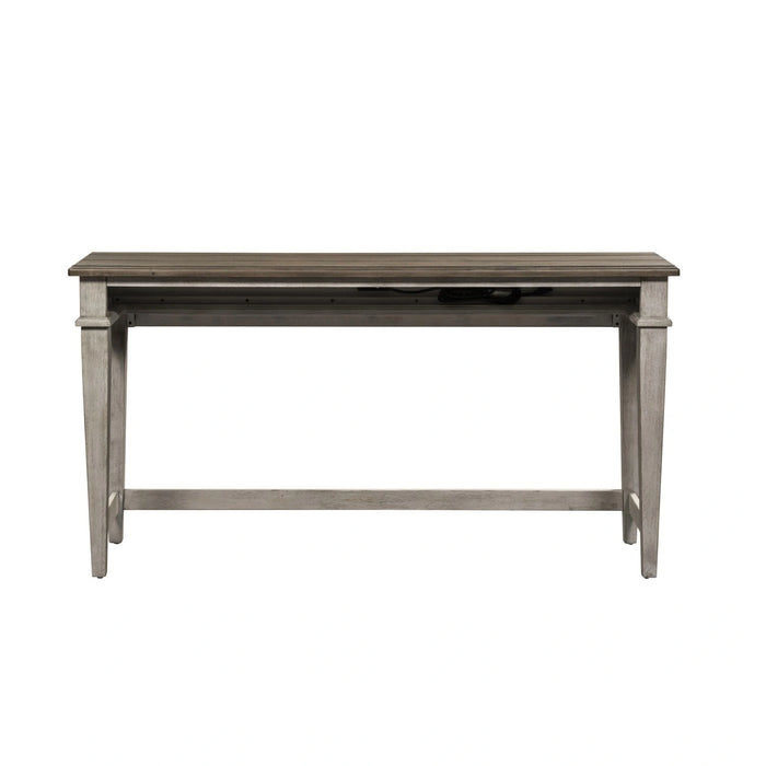 Heartland Console Bar Table in Antique White image
