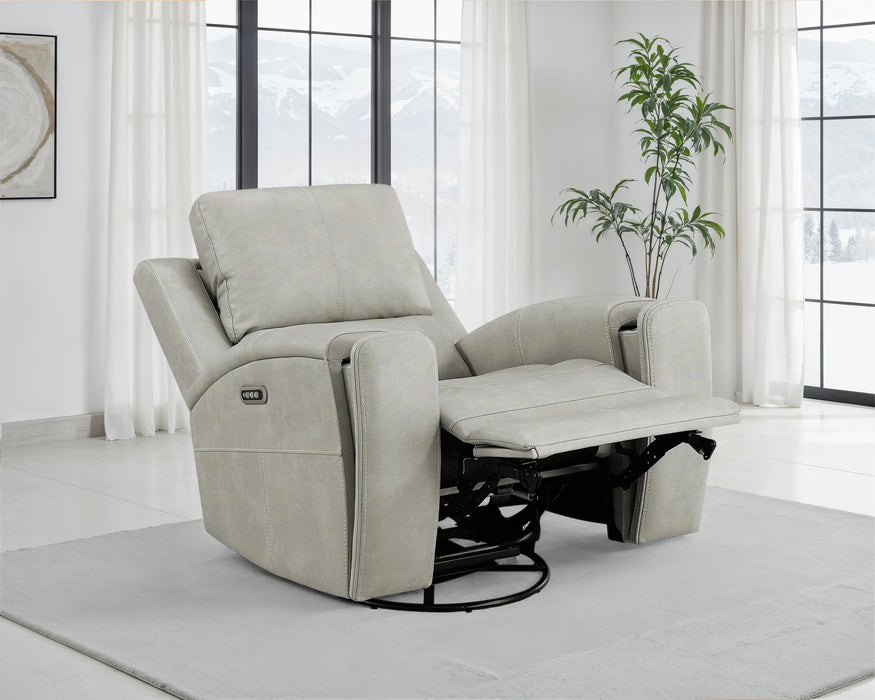 Brickston Triple Power Swivel Glider Recliner