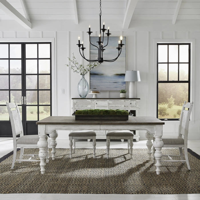 River Place 5 Piece Rectangular Table Set image