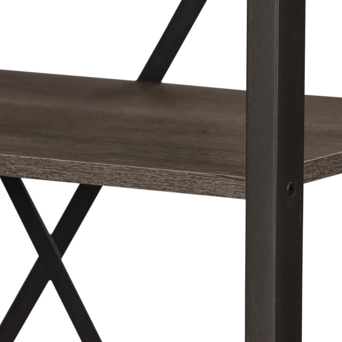 Tanners Creek Bookcase in Greystone image