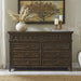 Paradise Valley 8 Drawer Dresser in Saddle Brown image