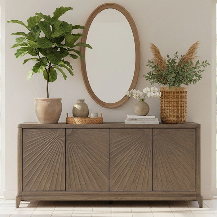Montecito 4 Door Accent Cabinet image