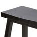 Creations 30 Inch Sawhorse Barstool - Black (RTA) image