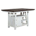 Farmhouse 5 Piece Gathering Table Set image